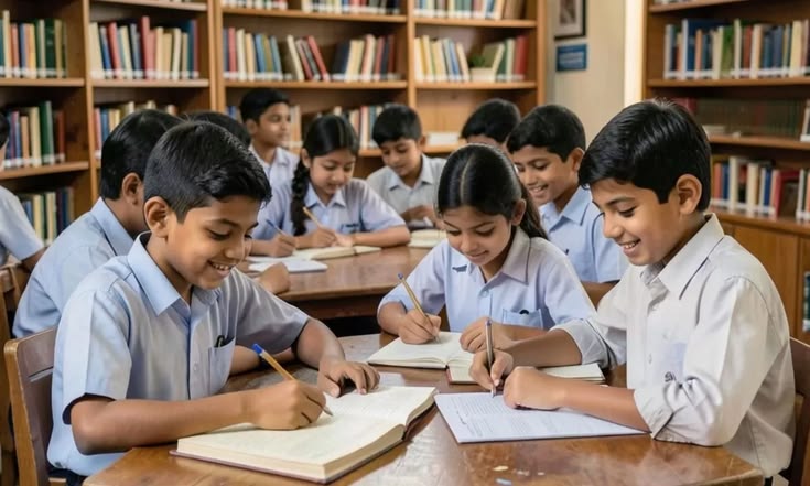 Students in classroom