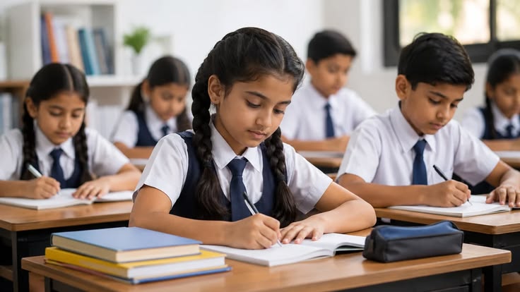 Students in classroom