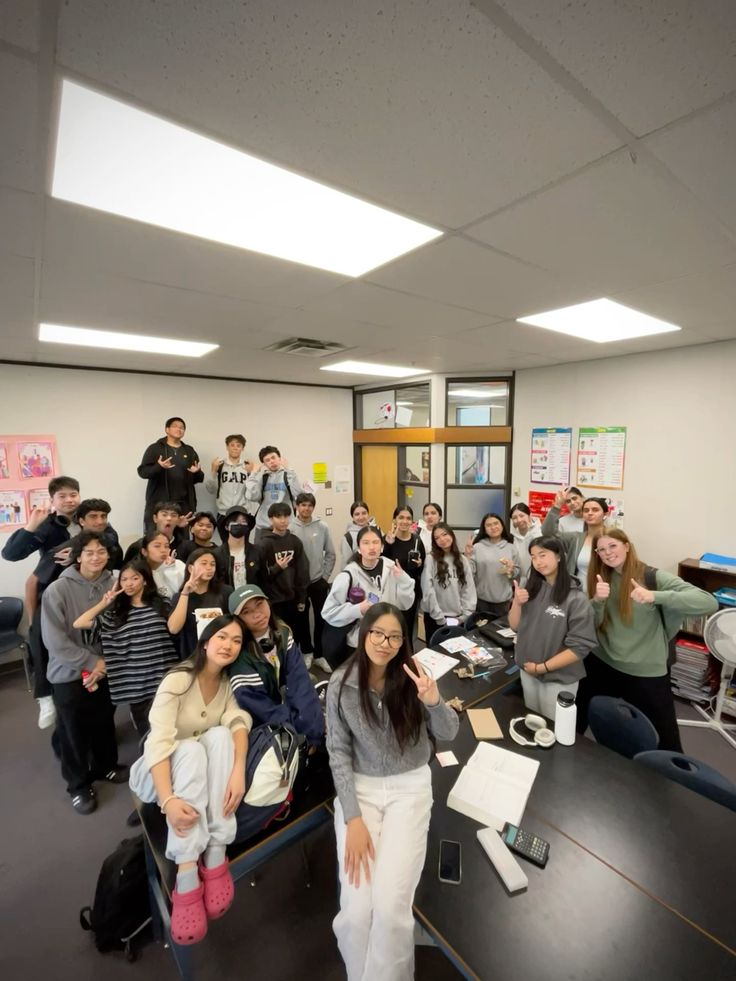 Students in club activity