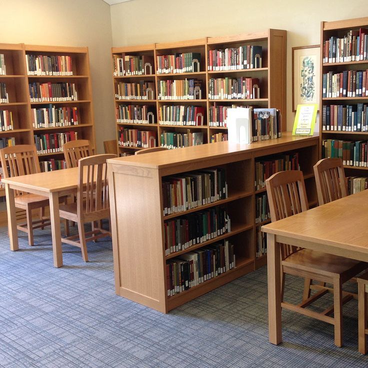 Students reading in library